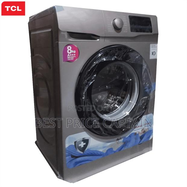 Washing Machines Front Load 8kg Wash and Spin TCL - main view