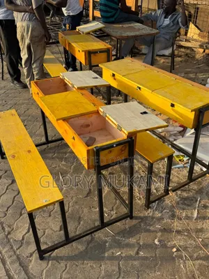 School Desk 3 Drawers