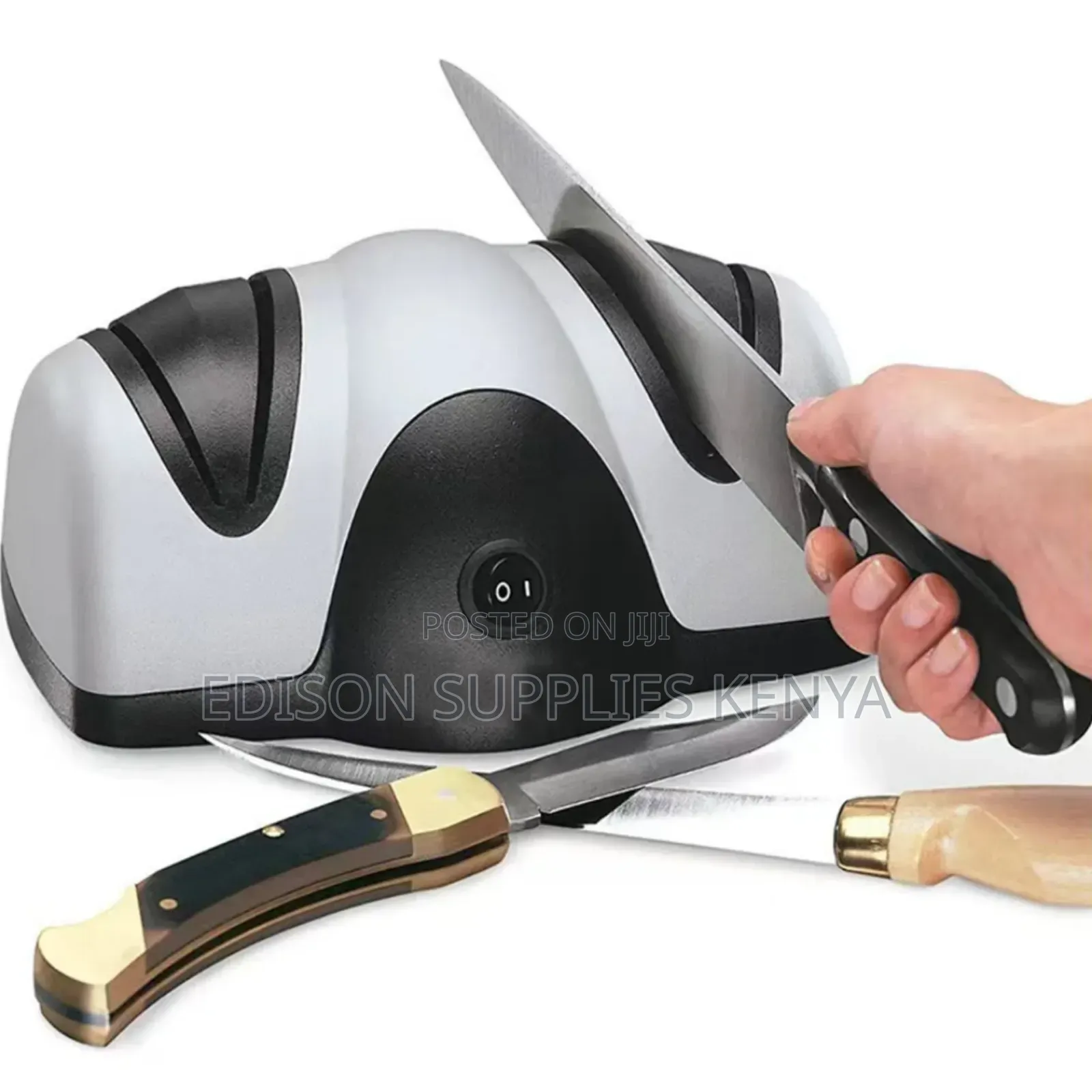 Electric Knife Sharpener Double Head Kitchen Knife Blade Sharpener