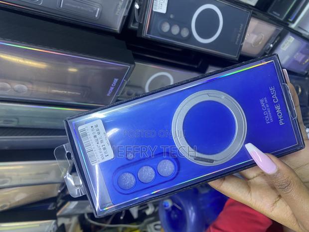 Yqodsz Samsung Galaxy Z Fold 7 Case With Rotating Ring Holder - thumbnail 3