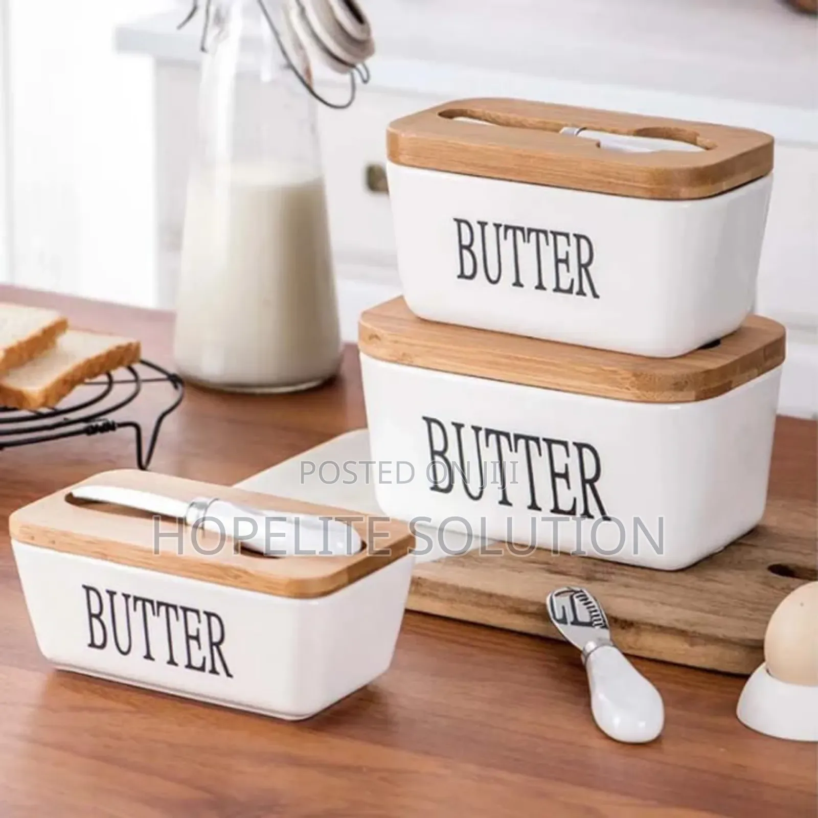 Ceramic Butter Set