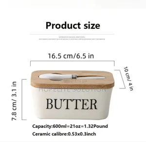 Ceramic Butter Set