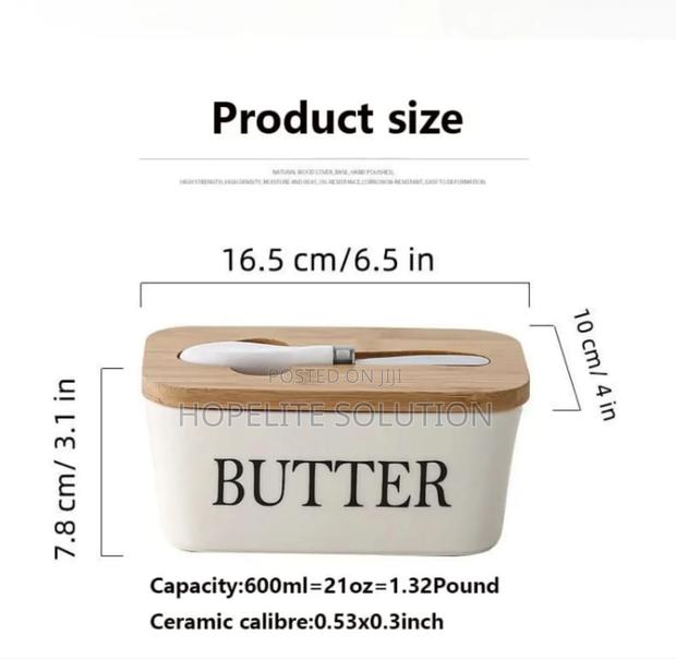 Ceramic Butter Set - thumbnail 3
