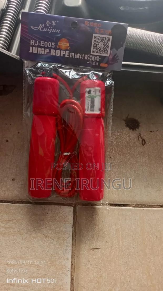 Red Counter Skipping Ropes