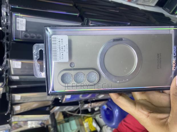 Amivva Samsung Galaxy Z Fold 7 Case With Rotating Ring Holder - main view