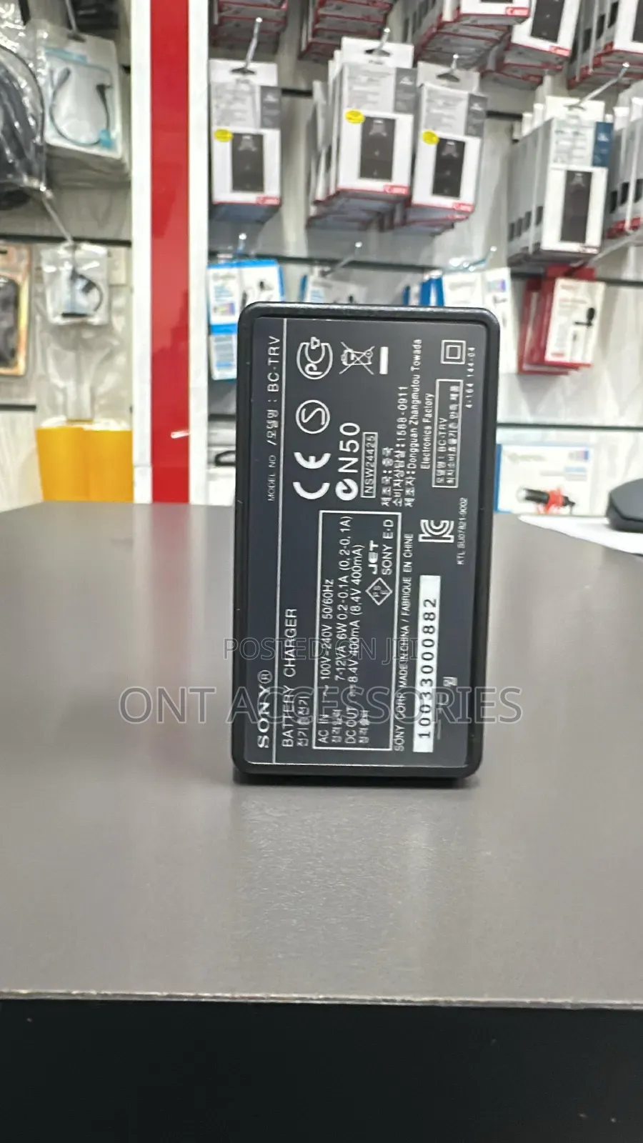 Sony Bc-TRV Charger Sony’S V, P, and H Series Batteries.