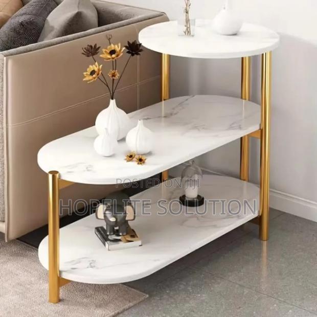 Marble Coffee Side Table - thumbnail 2