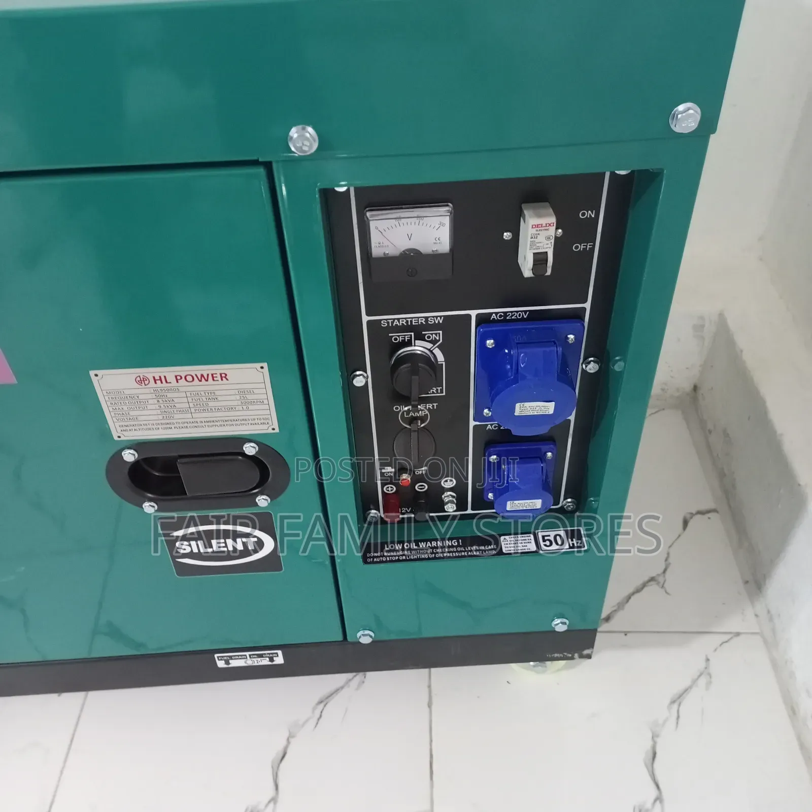 Hl Power 9.5kva Silent Diesel Generator