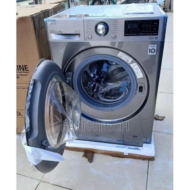 Lg 9kg Wash and Spin Front Load Washing Machine - thumbnail 3