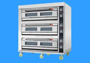 Commercial Electric Oven 3 Decs 9 Trays