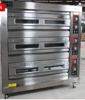 Commercial Electric Oven 3 Decs 9 Trays