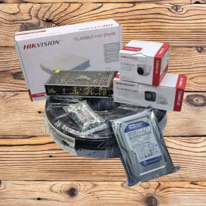 2 Hikvision 1080p Full Hd CCTV Cameras - Smartphone Accessible