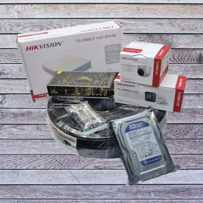 2 Hikvision Cameras Bullet/Dome 2mp 1080p Full Hd With Ir Night Vision