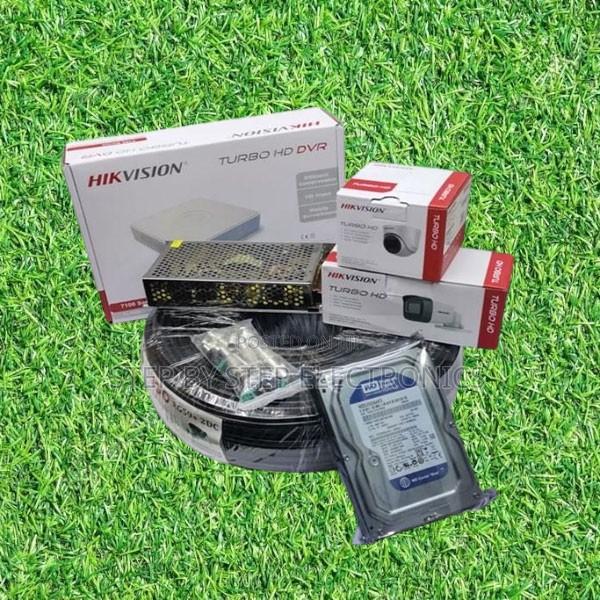 High Quality 2 Hikvision 1080p 2mp Complete CCTV Cameras System Pack - main view