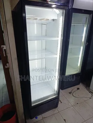 420litres Black Display Fridge