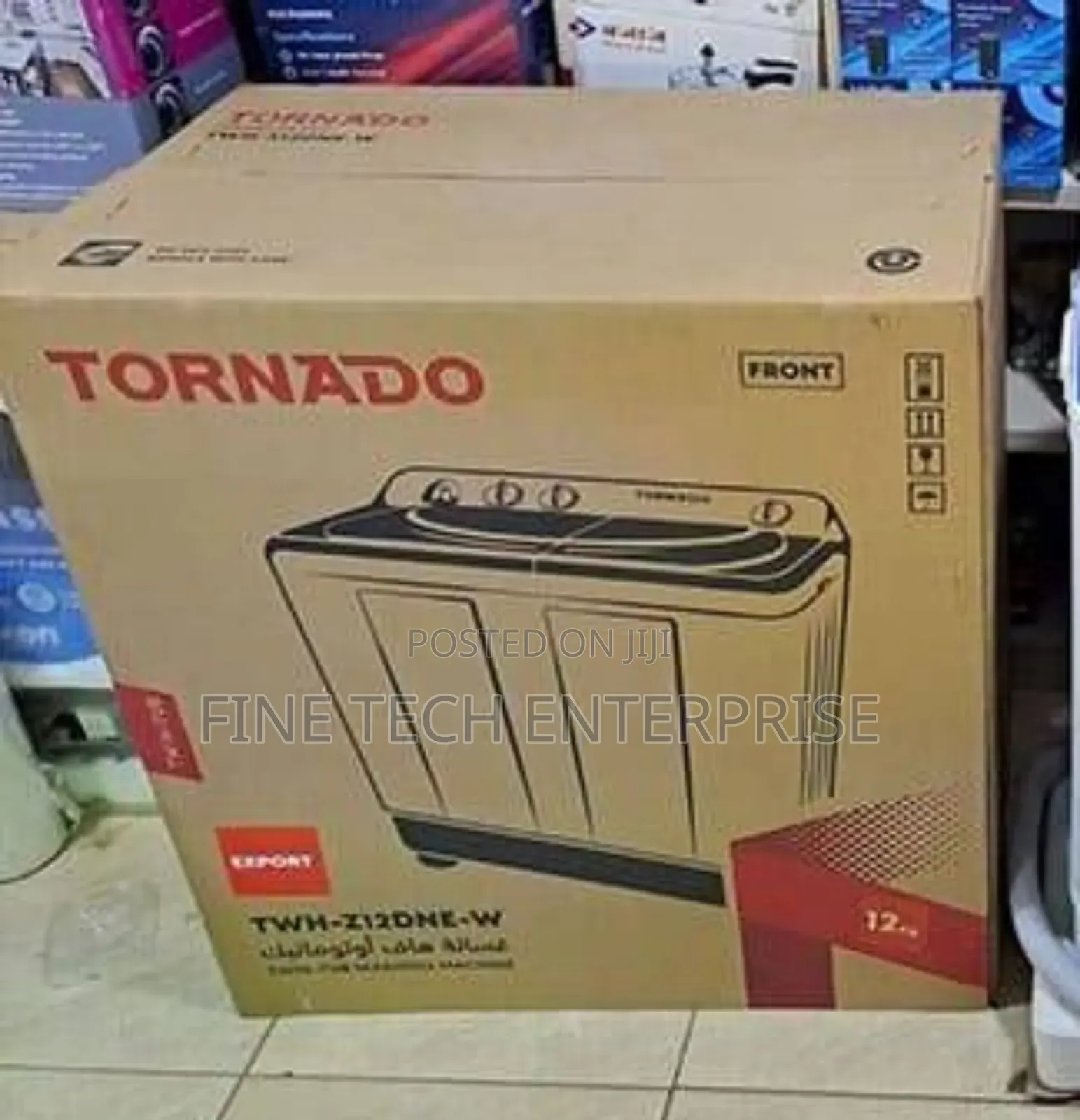 Tornado Twin Tub Washing Machine 10kg