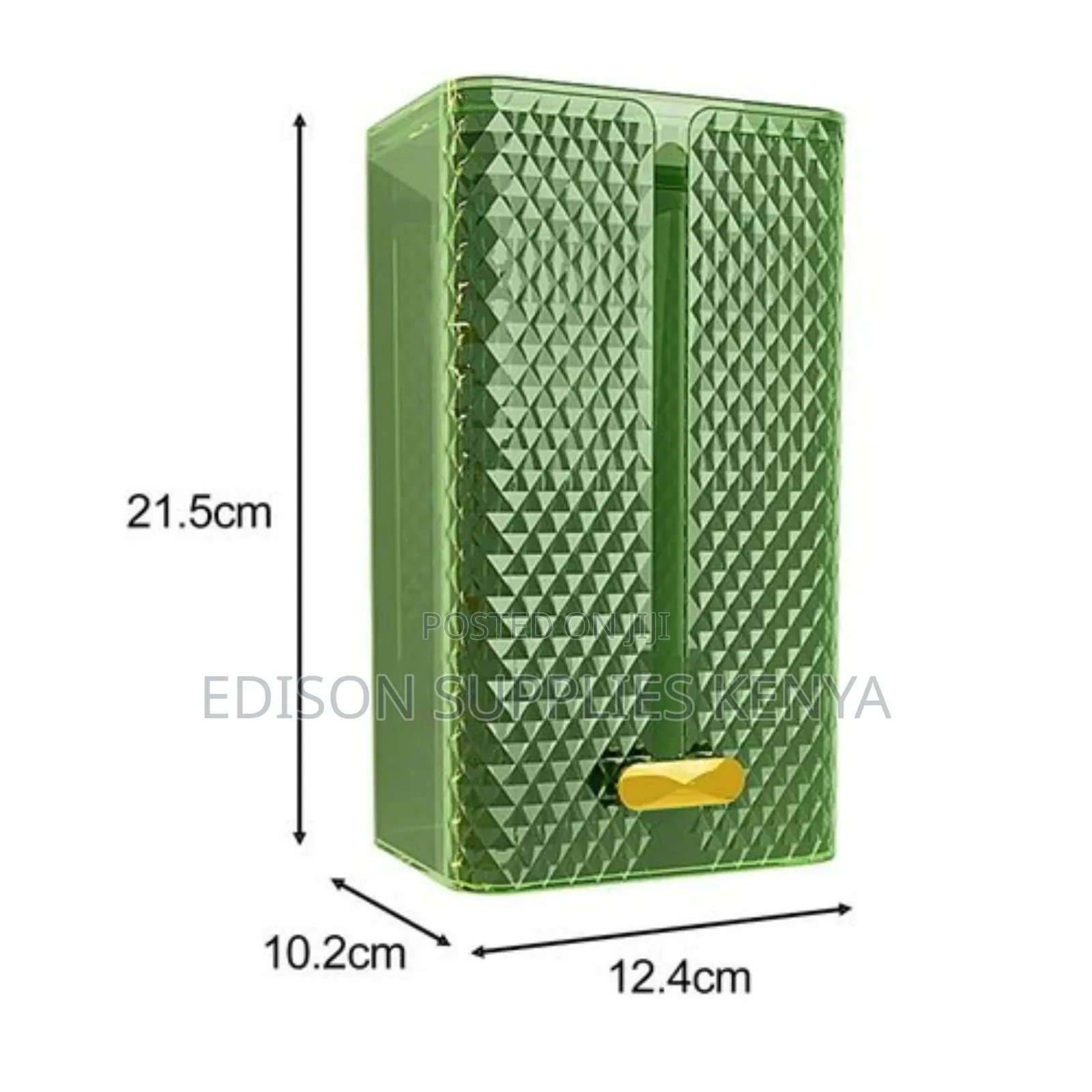 Wall Mounted Tissue Serviette Dispenser Acrylic Paper Towel Holder