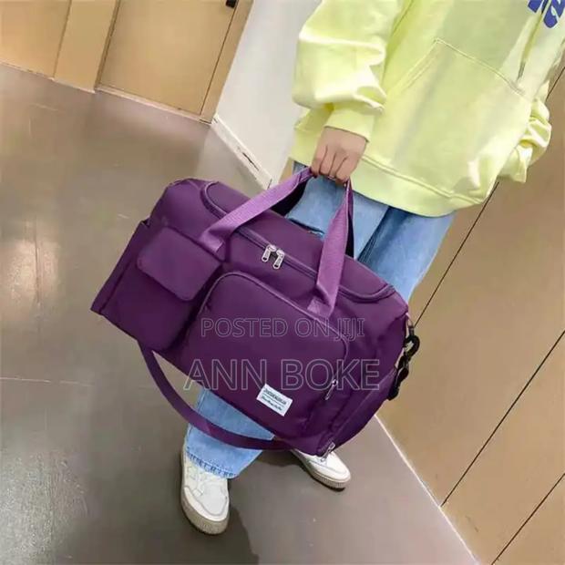 *Unisex Travel/ Gym Bag*
Has Shoe Compartment Waterproof Easy to Clean
