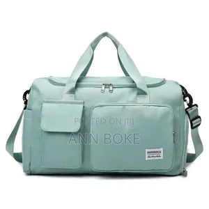 *Unisex Travel/ Gym Bag*
Has Shoe Compartment Waterproof Easy to Clean