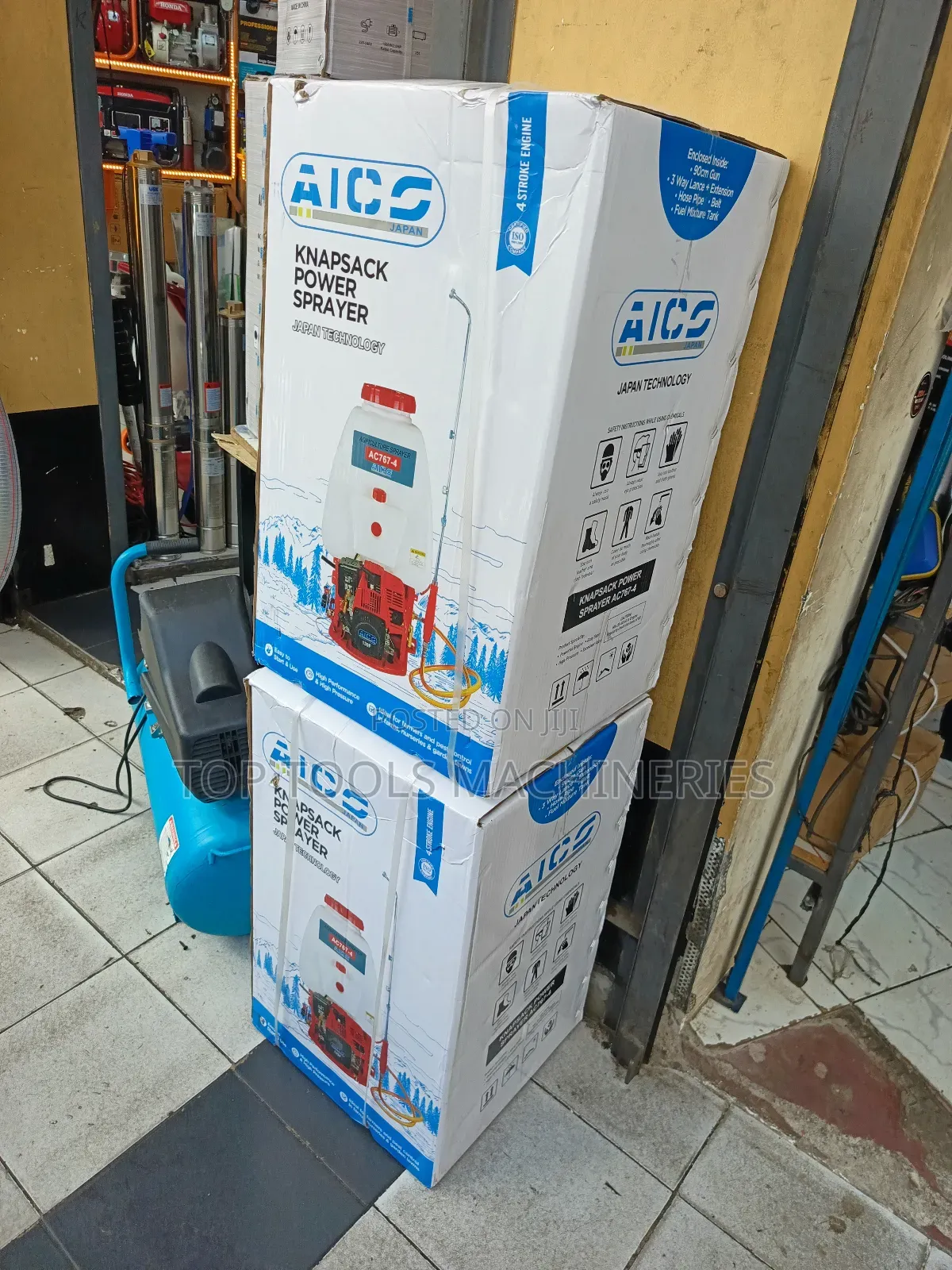 Aico Japan 4 Stroke Motorised Power Sprayer