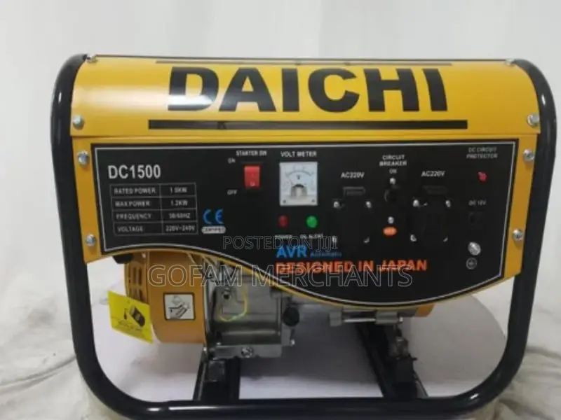 Daichi Big Body 1.2kw Genrator