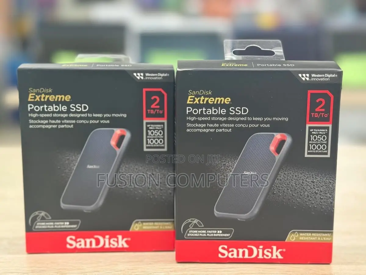 Sandisk 2tb E61 Extreme Portable External Ssd 2tb