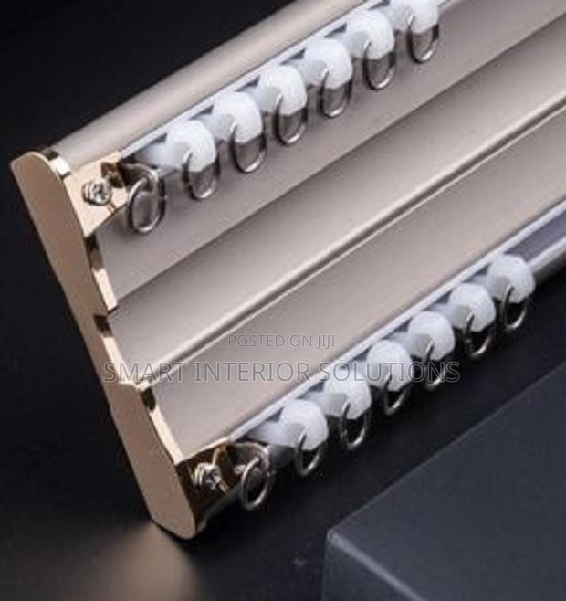 Adjustable Double Curtain Rail - main view