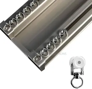 Ceiling Mounted Double Rail