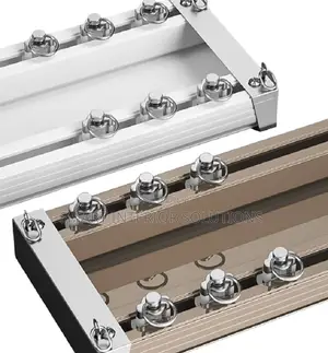 Double Curtain Rail With Hooks