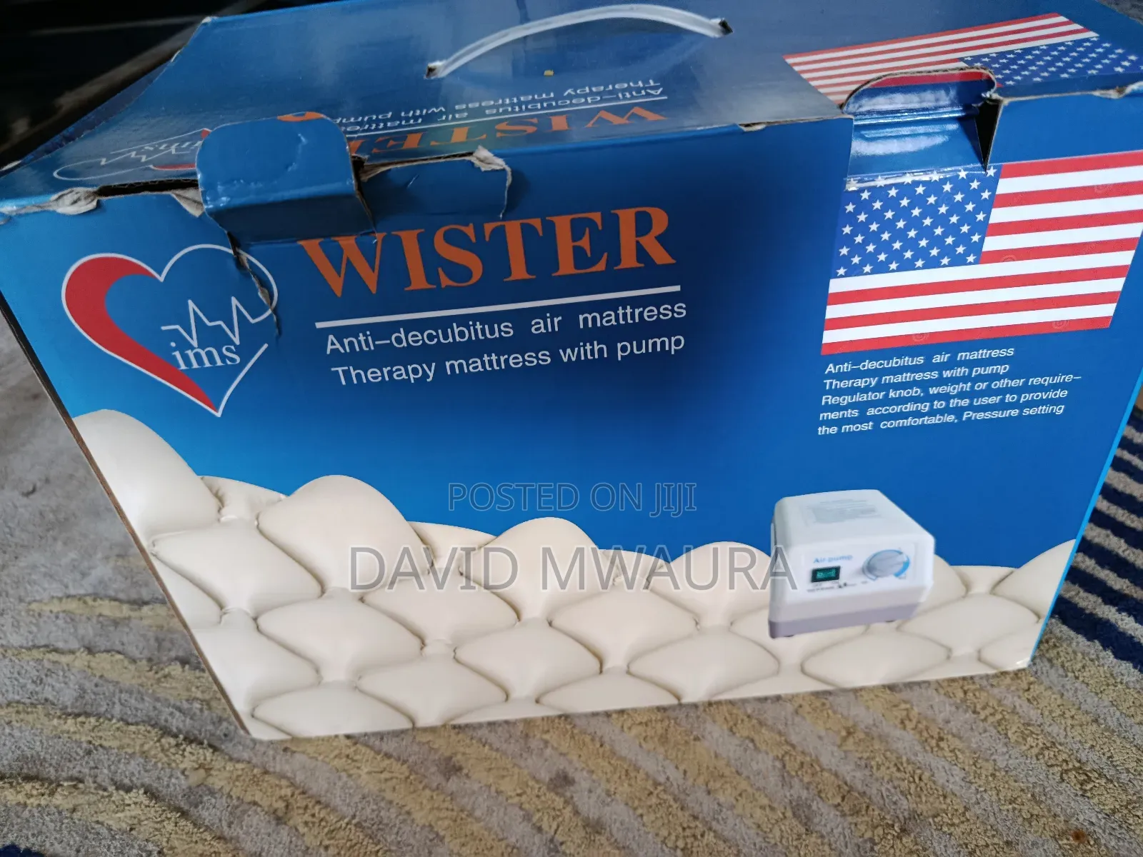 Ripple Mattress With Pump