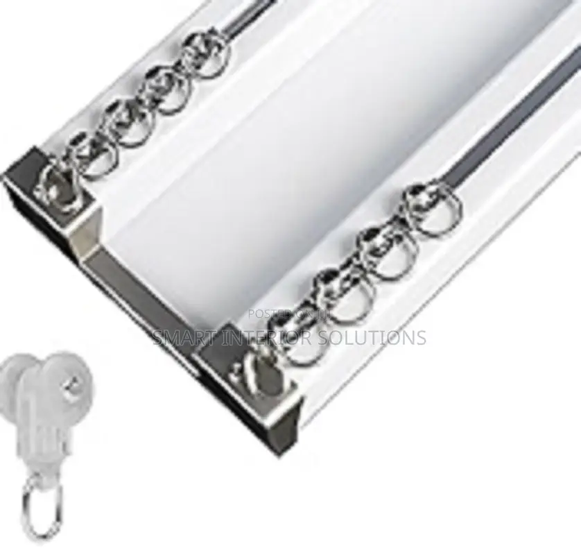 Decorative Double Curtain Rail