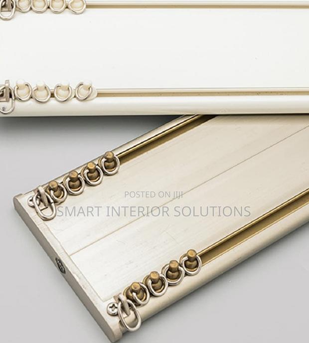 Durable Double Curtainrail - main view