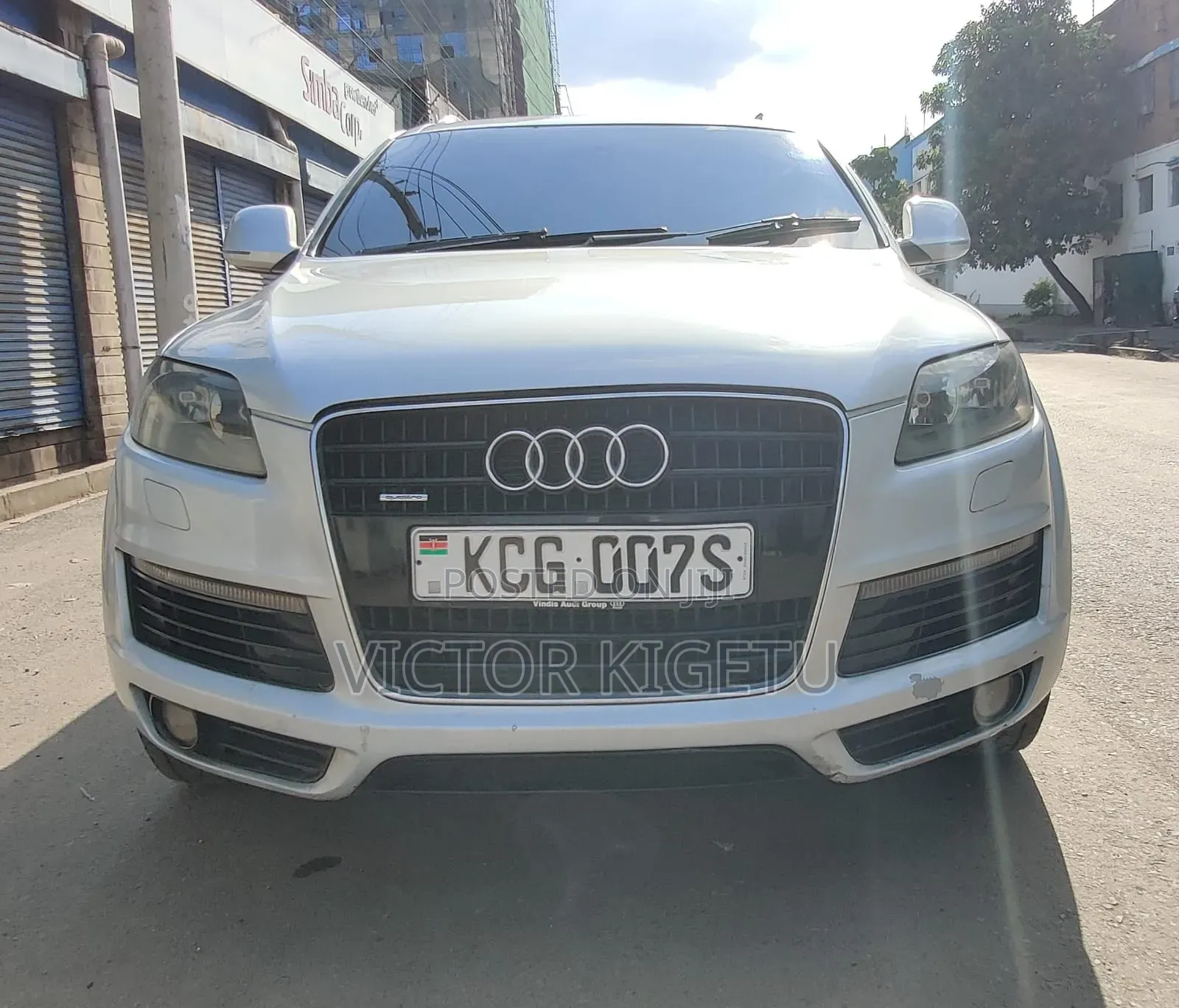 Audi Q7 3.0 TDi Quattro 2009 Gray