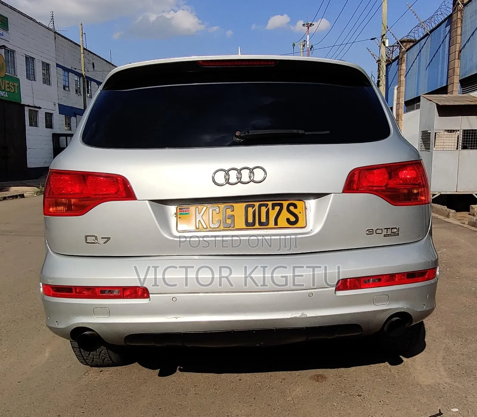 Audi Q7 3.0 TDi Quattro 2009 Gray