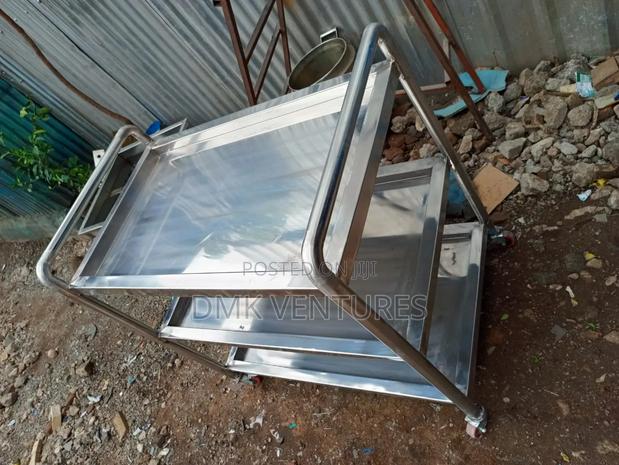 Pure Stainless Institutional Food Trolley
