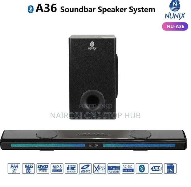 Nunix Nu-A36 2.1ch Soundbar Mini System - main view