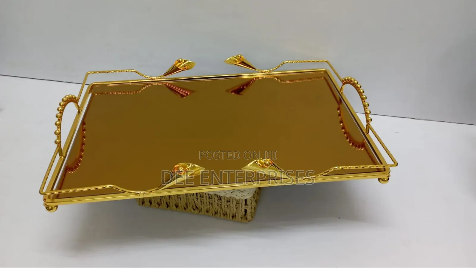 Nordic Vintage Decorative Dining / Cosmetics Vanity Tray