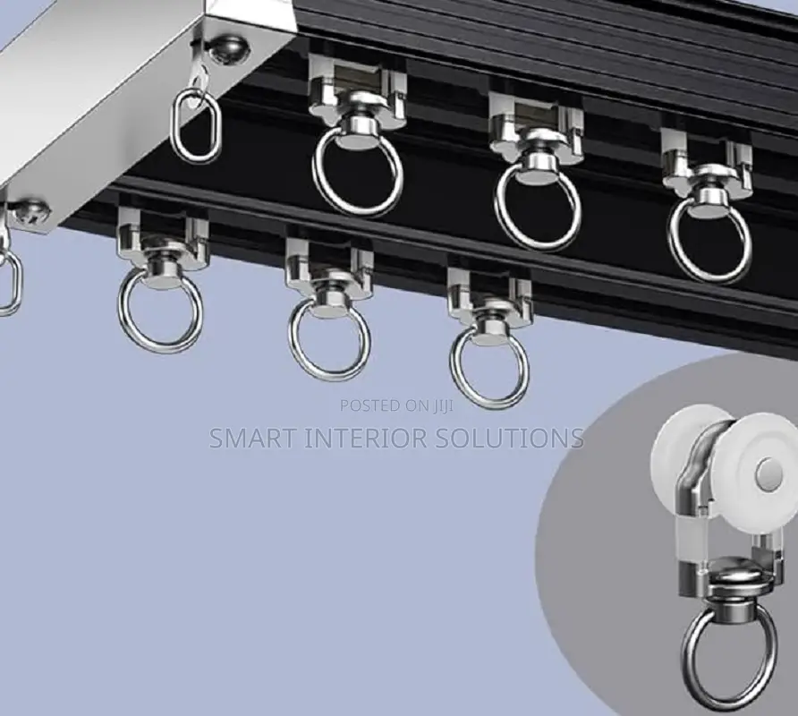 Easy Glide Double Curtain Rail