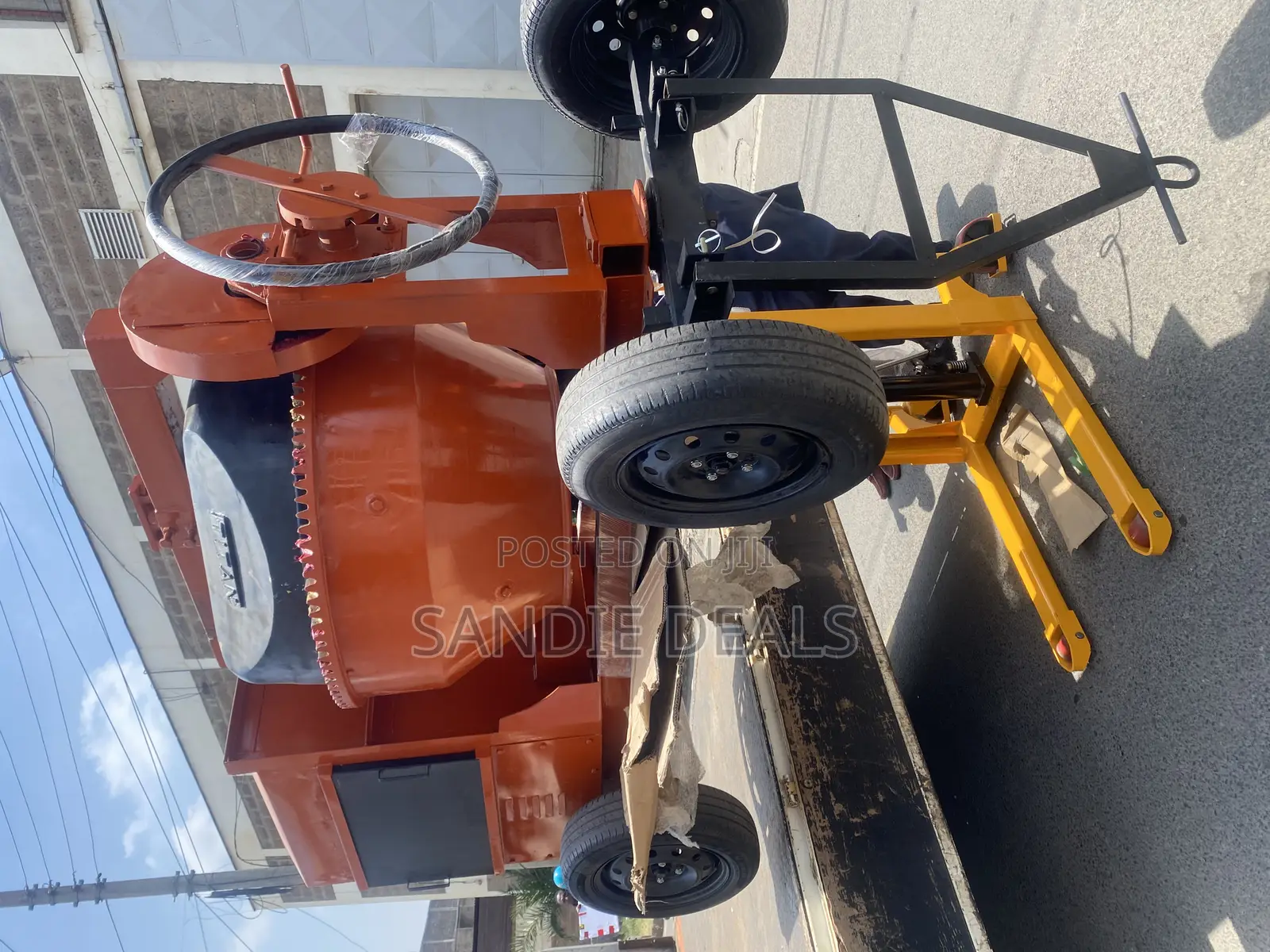Diesel Concrete Mixer 500l /Heavy Duty Concrete Mixer