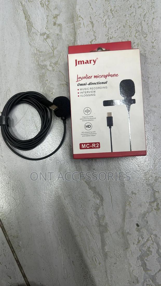J -Mary Mc R2 Type C Microphone Lapel Microphone - thumbnail 2