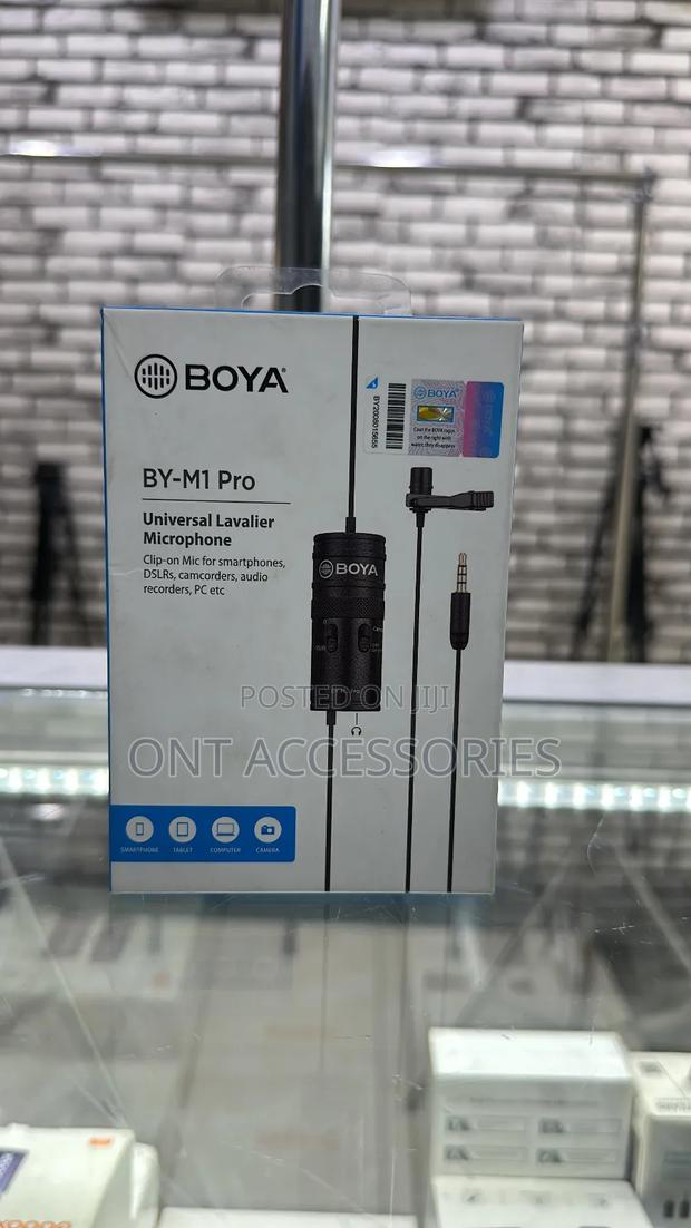 Boya by-M1-Pro Universal Omnidirectional Lavalier Microphone - main view