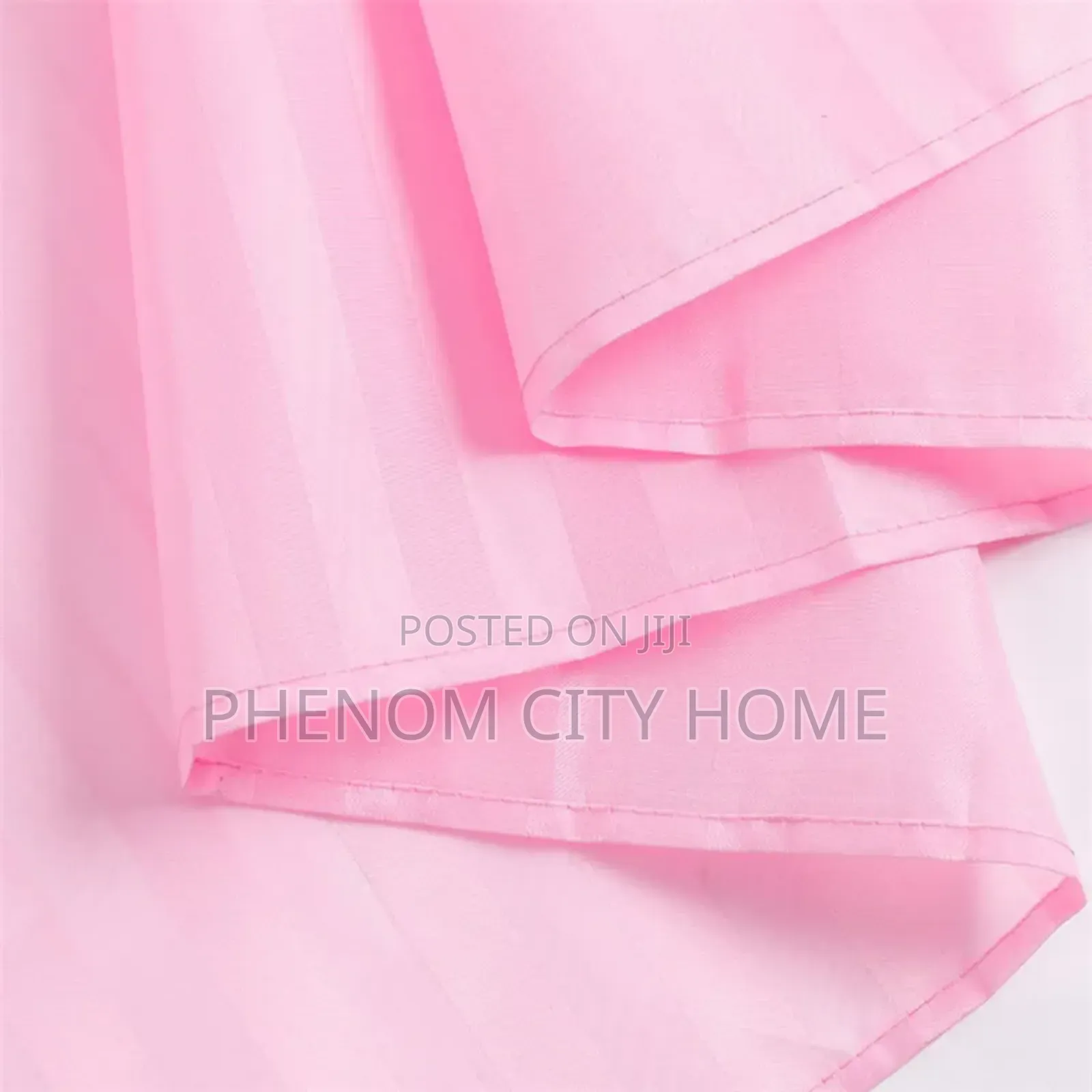 Pink Polyester Shower Curtains With Hooks