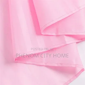 Pink Polyester Shower Curtains With Hooks