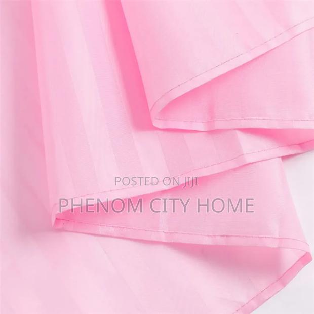 Pink Polyester Shower Curtains With Hooks - thumbnail 2