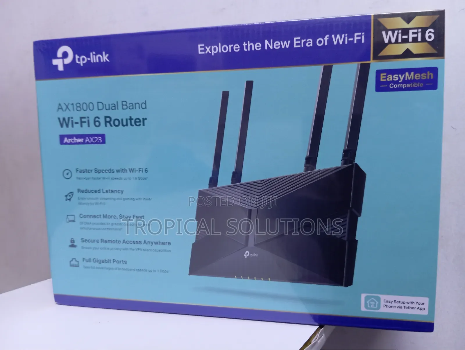 Tp-Link Ax1800 Ax23 Wifi 6 Router Tl-Archer Ax23