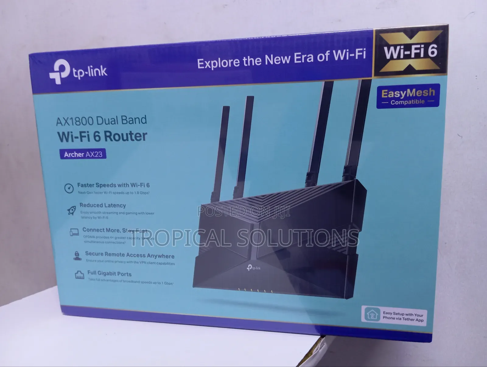 Tp-Link Ax1800 Ax23 Wifi 6 Router Tl-Archer Ax23