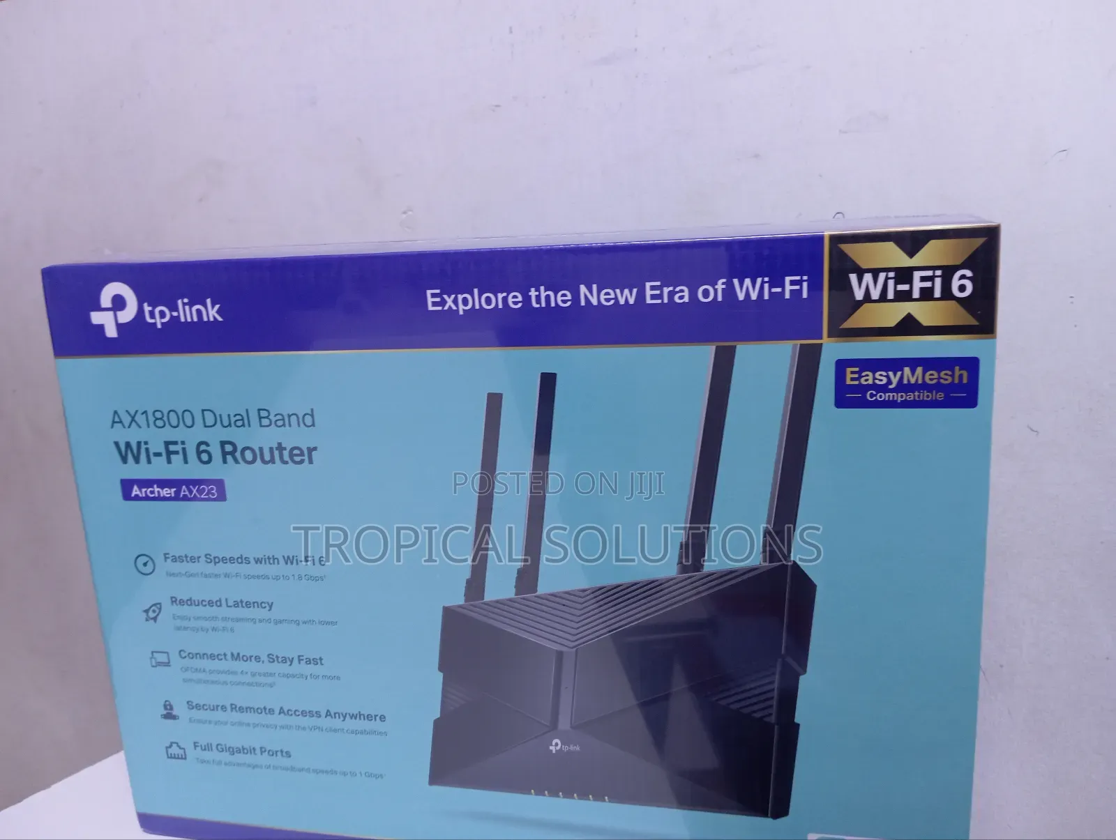 Tp-Link Ax1800 Ax23 Wifi 6 Router Tl-Archer Ax23