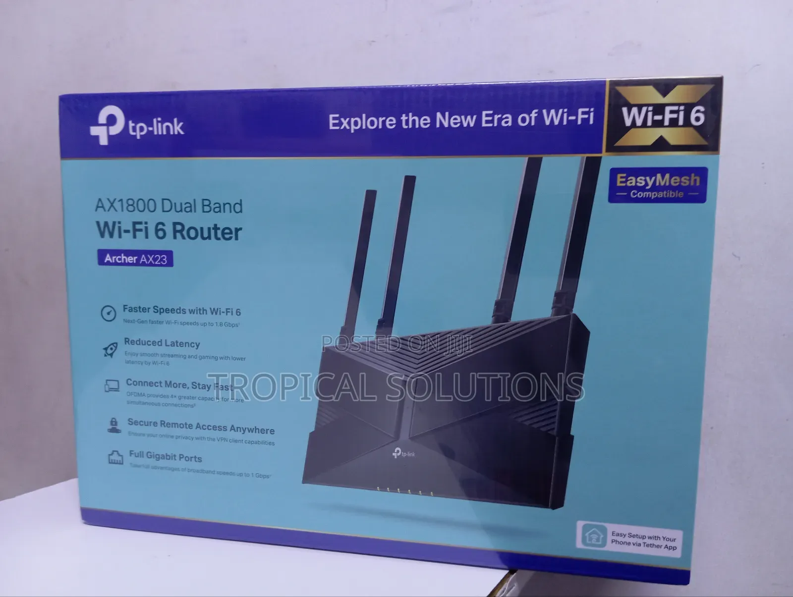 Tp-Link Ax1800 Ax23 Wifi 6 Router Tl-Archer Ax23