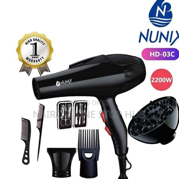 Nunix Hd-03c Hair Dryer - main view