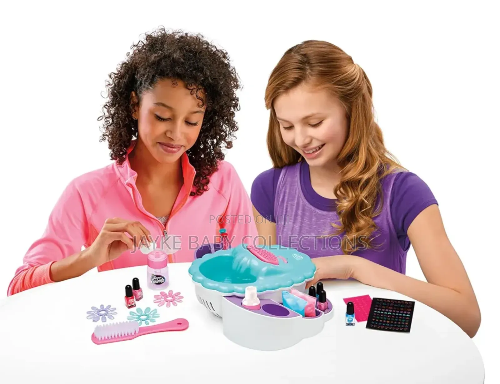 Shimmer Sparkle Kids Nail Spa Studio Set